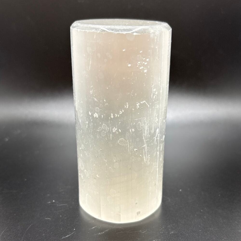 Cool Selenite Cylinder - approx. 1" wide
